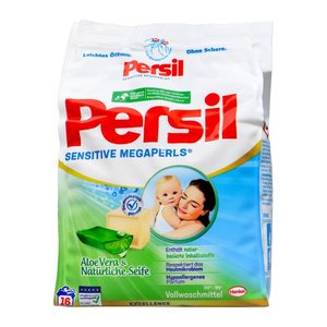 Persil SENSITIVE MEGAPERLS TIEFENREIN Waschmittel Perls, 1,04 kg