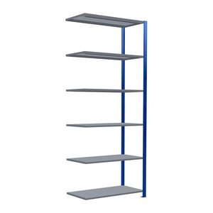 SCHULTE Anbauregal MULTIplus 150 12656-B enzianblau 100,0 x 50,0 x 250,0 cm