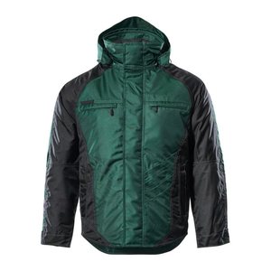 MASCOT® unisex Pilotenjacke Frankfurt grün, schwarz Größe XL