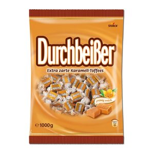 Durchbeißer Karamel Bonbons 114 St./ 1,0 kg, 1 Pack