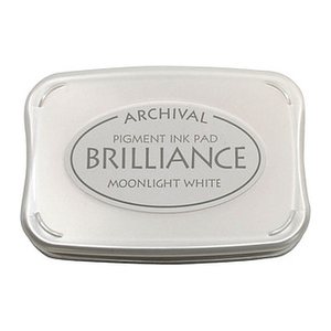 artoz Stempelkissen Brilliance weiß 9,0 x 6,0 cm, 1 St.