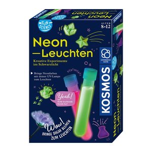KOSMOS Experimentierkasten Neon-Leuchten mehrfarbig