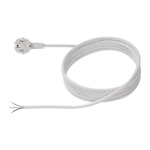 BACHMANN Aderendhülsen Netzkabel 2,0 m schwarz, 1 St.
