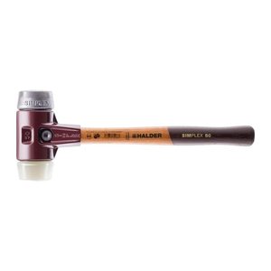 HALDER SIMPLEX Schonhammer Ø 50 mm Kopf: Nylon, Weichmetall