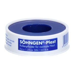 aluderm Heftpflaster Plast 1009110 beige 1,25 cm x 5,0 m, 1 St.