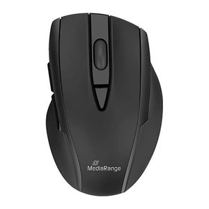 MediaRange MROS217 Maus ergonomisch kabellos schwarz
