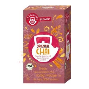 TEEKANNE ORGANICS. ORIENTAL CHAI Bio-Tee 20 Portionen