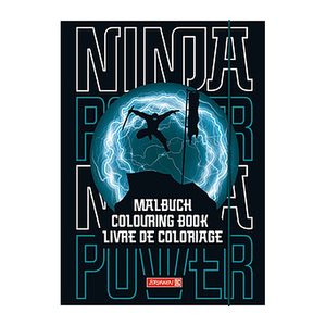 BRUNNEN Ninja Power Malbuch, 1 St.