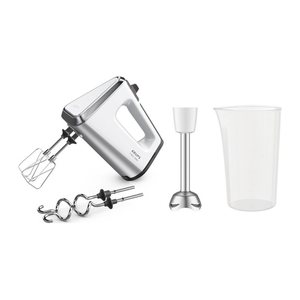 KRUPS Mix 9000 Handmixer weiß/silber 750 W