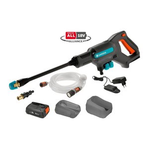 GARDENA AquaClean 24/18V P4A Akku-Druckreiniger 18,0 V, mit 1 Akku