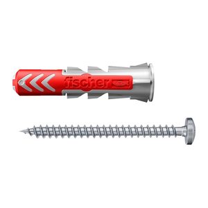 fischer DuoPower 6x30 S PH K  2K 535479 Dübel mit Schrauben Ø 6 mm x 30 mm, 12 St.