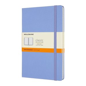 MOLESKINE Notizbuch Classic Collection fester Einband ca. DIN A5 liniert, hortensienblau Hardcover 240 Seiten, 1 St.