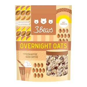3Bears Overnight Oats - Typ Eiskaffee 400,0 g, 1 St.