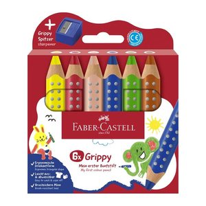 FABER-CASTELL Grippy Malset farbsortiert, 16 St.