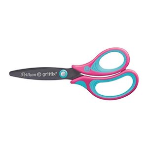 Pelikan griffix Schulschere rund Rechtshänder LovelyPink