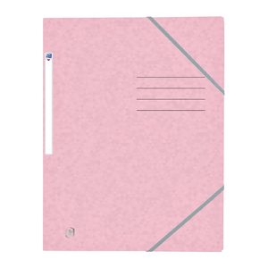 OXFORD Eckspanner TOP FILE+ DIN A4 pastell-rosa, 1 St.