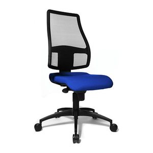 Topstar Bürostuhl Syncro Net, SN100 T38 Stoff blau, Gestell schwarz