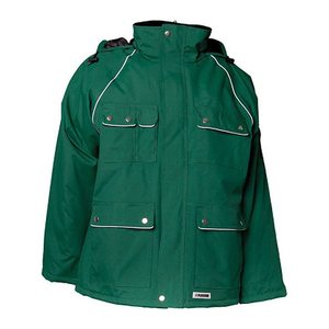 PLANAM® unisex Parka CANVAS 320 grün Größe 2XL