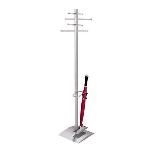 Kerkmann Kleiderständer Ästhet 30621114 silber Metall 8 Haken 37,0 x 180,0 cm, 1 St.