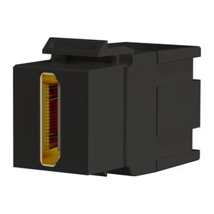 EFB Keystone Einbauadapter HDMI A - A schwarz
