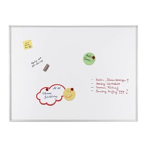 FRANKEN Whiteboard ECO 120,0 x 90,0 cm weiß lackierter Stahl