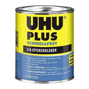 UHU PLUS SCHNELLFEST Härter 2 Komponenten-Kleber 855,0 g, 1 St.