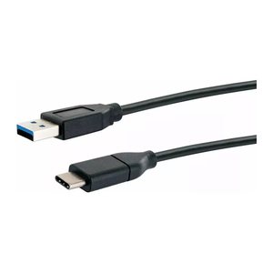 Schwaiger USB-Kabel 3.0 St. A auf 3.1 TypC 0,15m Schwarz