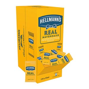 REAL MAYONNAISE 120x 20,0 ml, 120 St.