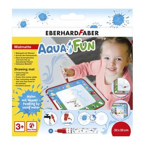 EBERHARD FABER Aqua Fun Malmatte mit Wasserstift, 1 St.