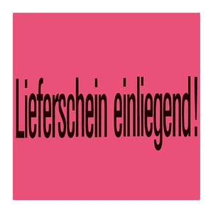HERMA Warnetiketten 6754 rot »Lieferschein einliegend!« 39,0 x 118,0 mm, 1.000 Etiketten