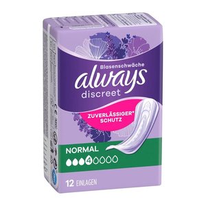 always Inkontinenzeinlagen discreet Normal, 12 St.