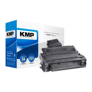 KMP H-T231  schwarz Toner kompatibel zu HP 55X (CE255X)