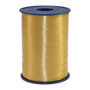 PRÄSENT Geschenkband AMERICA matt gold 10,0 mm x 250,0 m