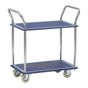 fetra Transportwagen 3112 blau 49,5 x 76,0 x 86,0 cm bis 120,0 kg