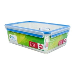 emsa Frischhaltedose CLIP & CLOSE 11,1 cm hoch transparent 5,4 l, 1 St.