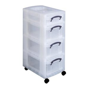 Really Useful Box Aufbewahrungsbox transparent 30,0 x 42,0 x 73,0 cm, 1 St.