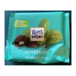 Ritter SPORT PFEFFERMINZ Schokolade 100,0 g, 1 St.