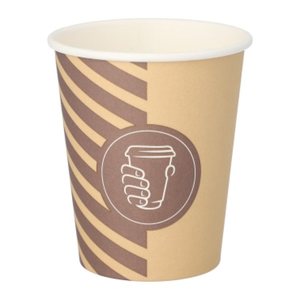 PAPSTAR Einweg-Kaffeebecher Coffee Line braun 0,2 l, 50 St.