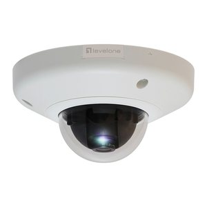 LevelOne IPCam HUBBLE Dome In 3MP/H.264/ 2.9W/PoE/IP68