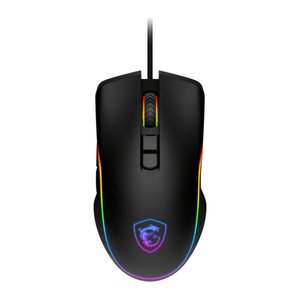 MSI Forge GM300 Gaming Maus, Black, USB