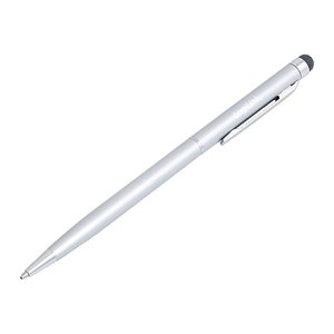 Logilink Touch Pen mit integriertem Kugelschreiber Alu