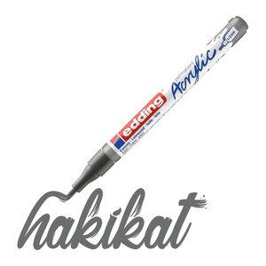 edding 5300 Acrylstift grau 1,0 - 2,0 mm, 1 St.