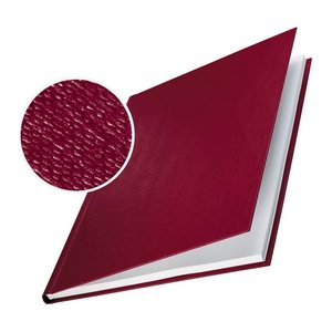LEITZ Buchbindemappen rot Hardcover für 36 - 70 Blatt DIN A4, 10 St.