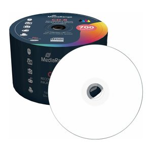 MediaRange CD-R 700 MB bedruckbar, 50 St.