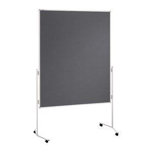 FRANKEN Moderationswand ECO 120,0 x 150,0 cm grau