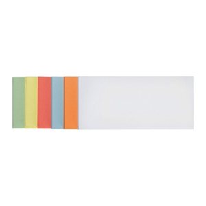 FRANKEN Moderationskarten farbsortiert 9,5 x 20,5 cm, 500 Blatt