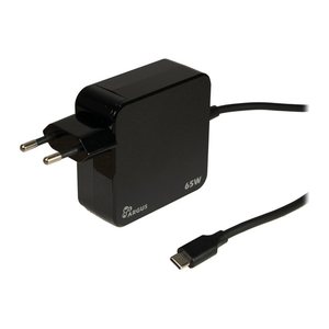 Inter-Tech Stecker-Netzteil PD-2065 65W USB-C schwarz