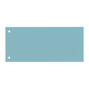 DONAU Trennstreifen DONAU blau, 190 g/qm Karton 23,5 x 10,5 cm, 100 St.