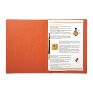 Exacompta Schnellhefter Karton orange DIN A4, 25 St.
