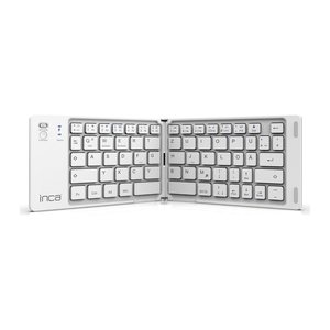 INCA Tastatur IBK-580BT BT5.0, Faltbar, schlank, USB-C